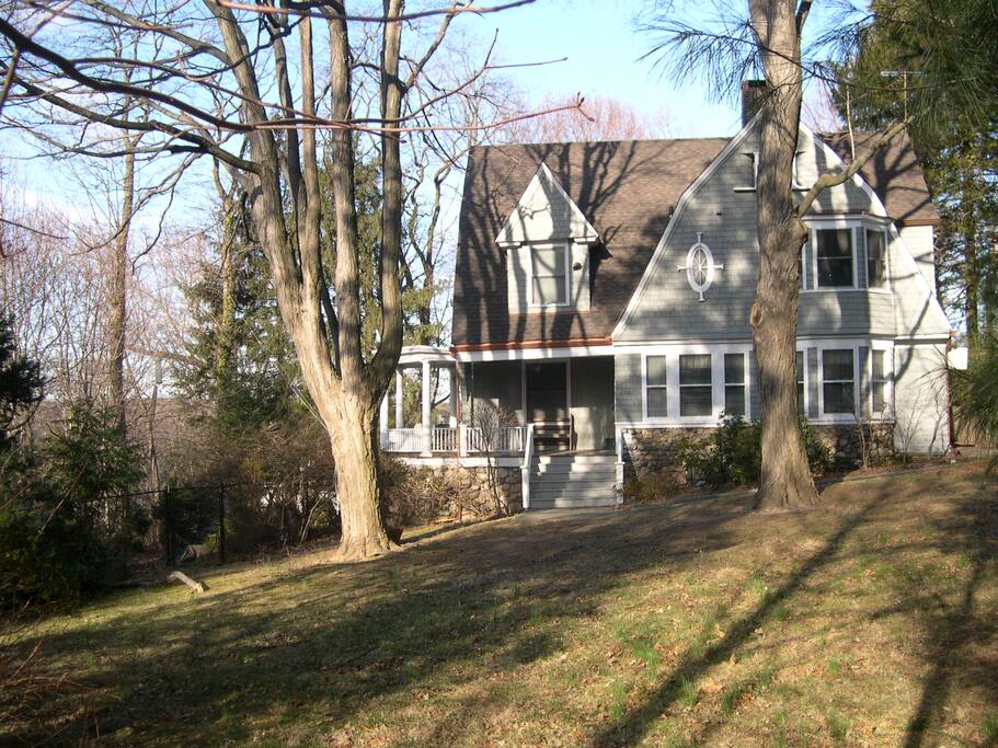 House From Front Lawn