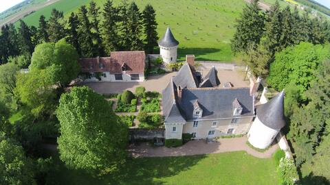 Château Tower in Heart of Loire Valley
