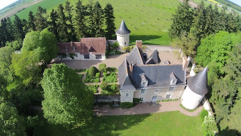 Château Tower in Heart of Loire Valley