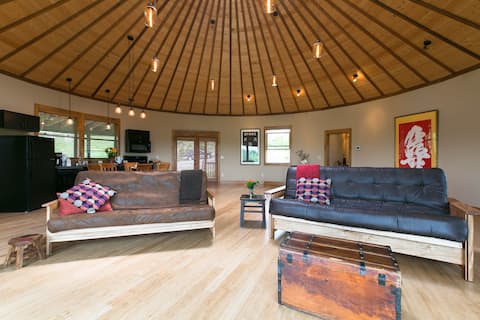 Round Retreat by the River- Safe from Storm