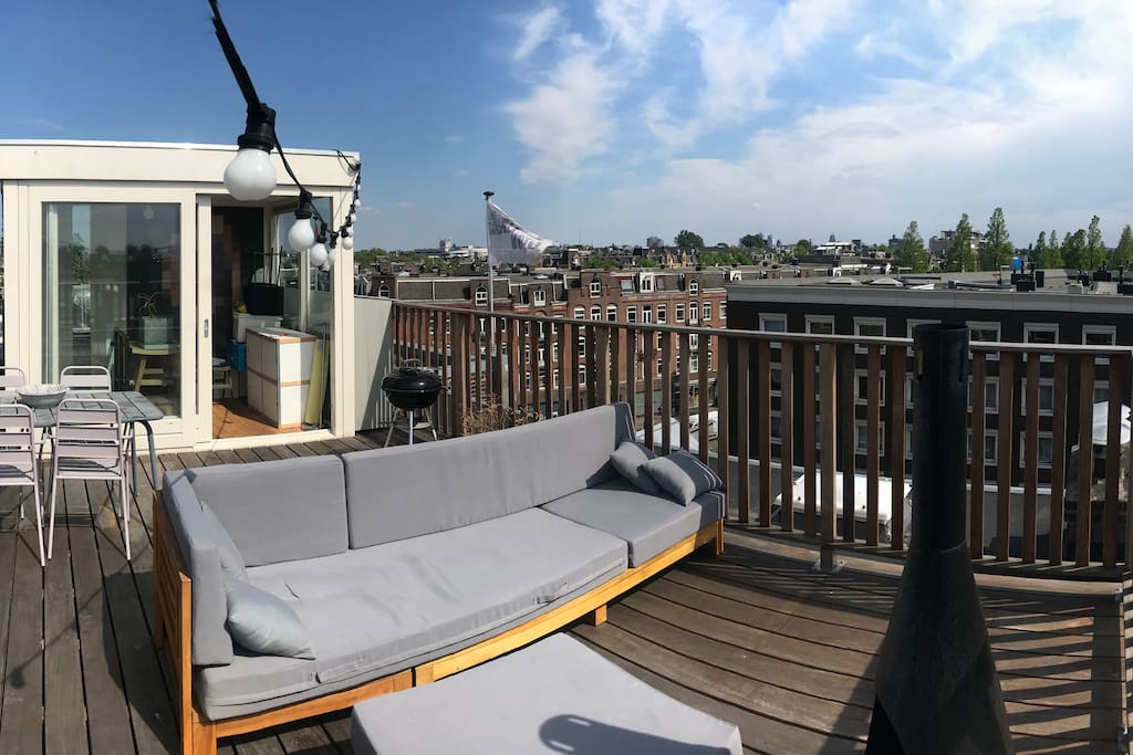 Chill area rooftop