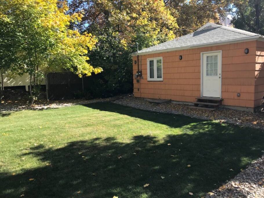 Back of house - back yard
