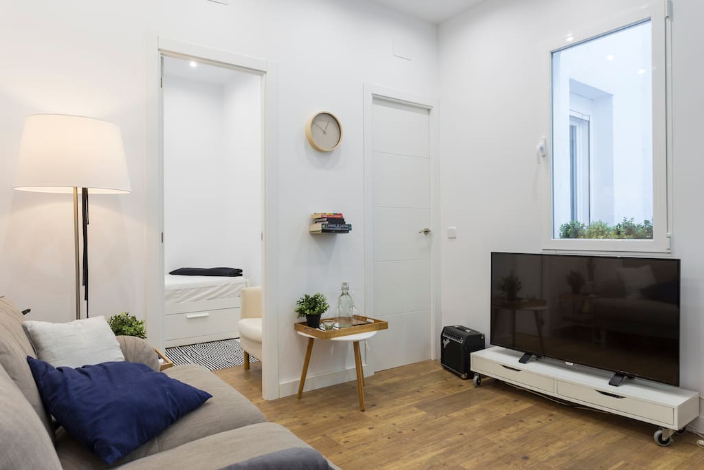 The living area