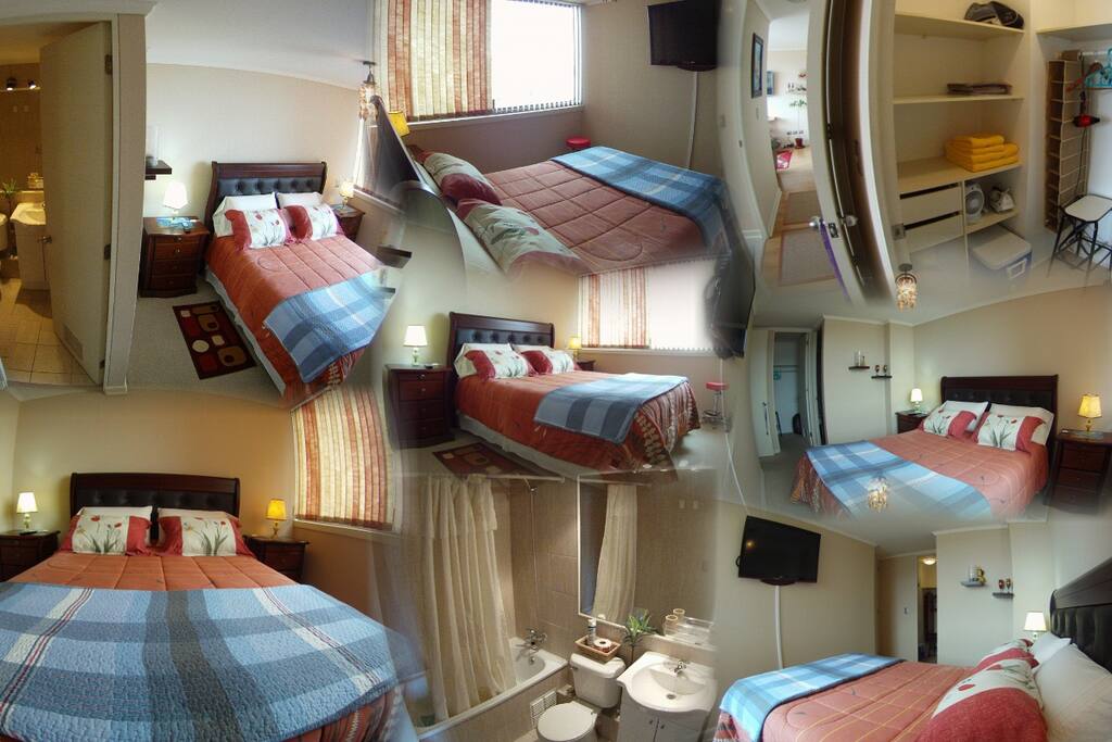 Habitación privada 2 Per, baño privado - Foto Junio 2015