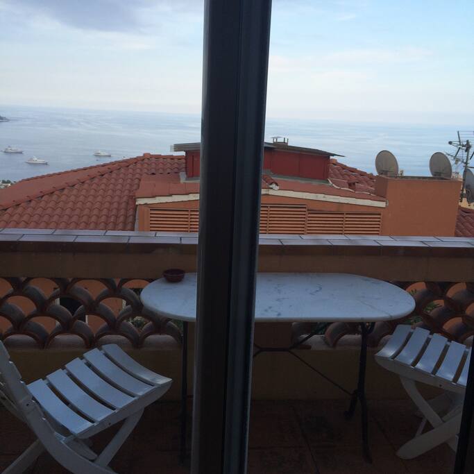 Terrasse vue mer