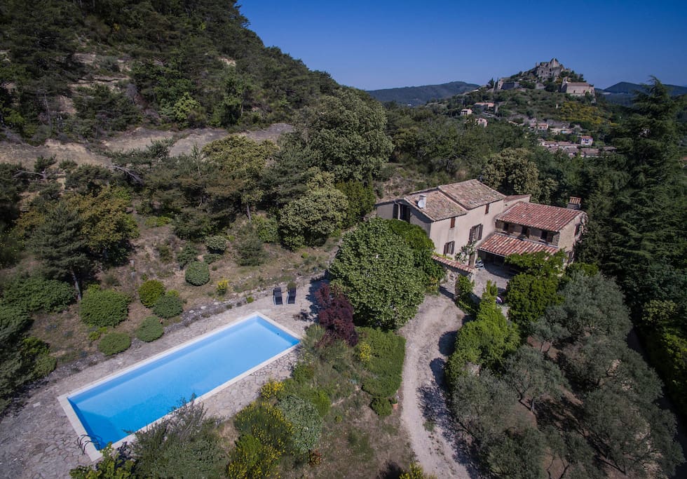 Vue du ciel.