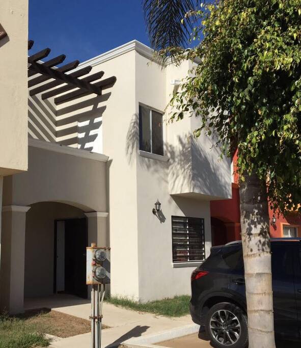 Fachada de la casa