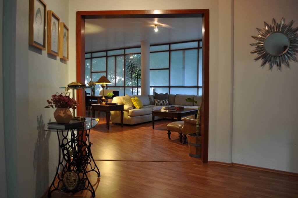 View from the entrance