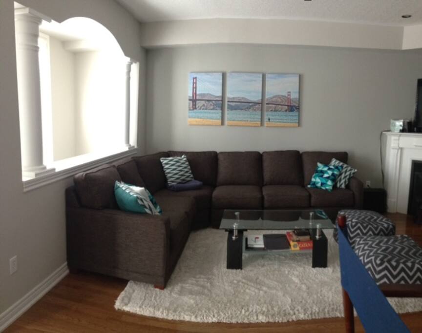Open concept living room