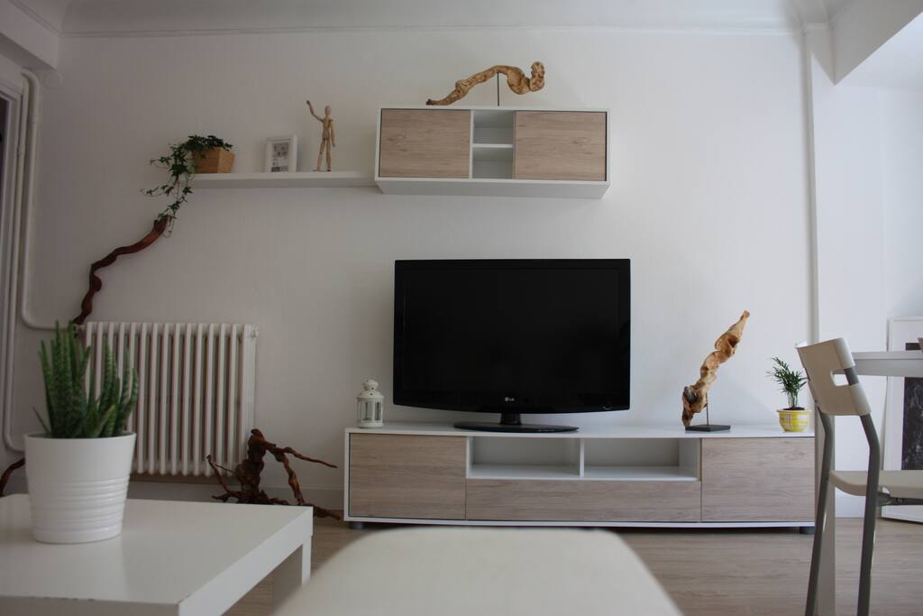 Salón, vista mueble TV