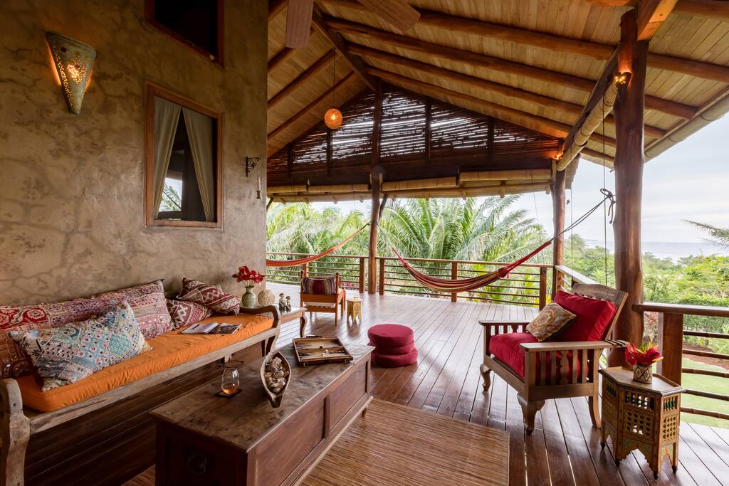 Ocean Front Wood Deck