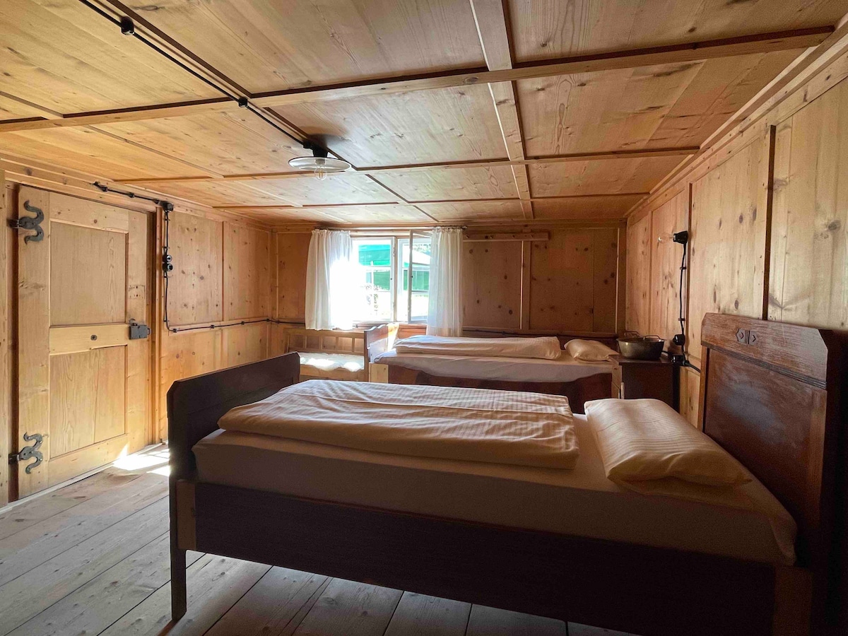 Spálňa na prízemí nazývaná aj Hintergaden 