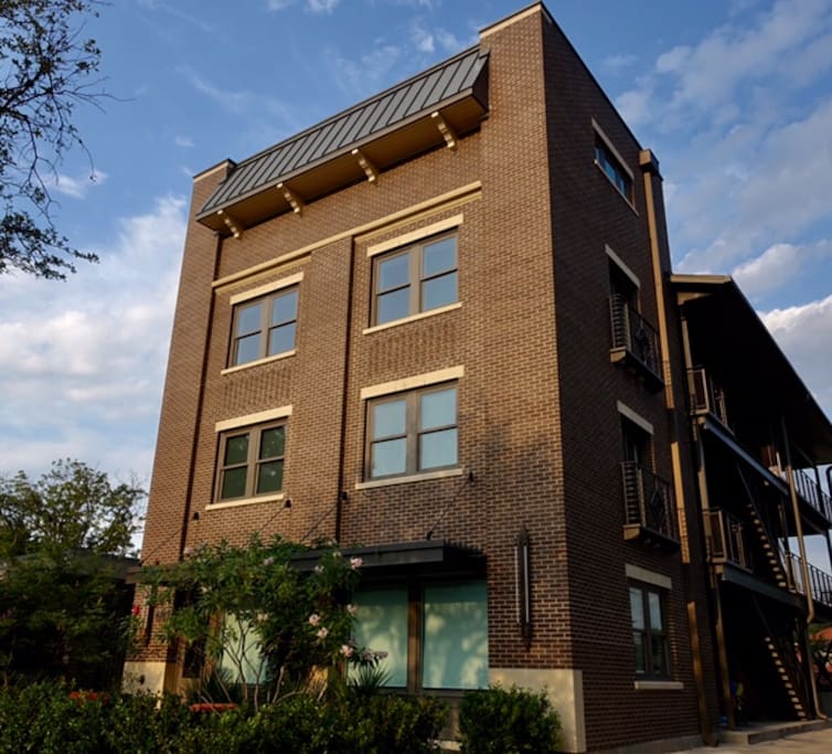 Front building facade.