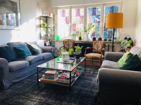 Charming 5BR house, garden, Kirchberg/Airport 5min