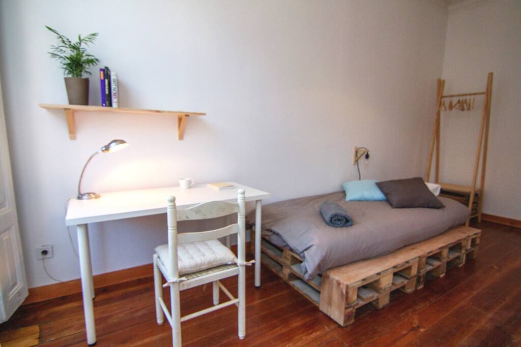 Private Bedroom with Sunny Balcony