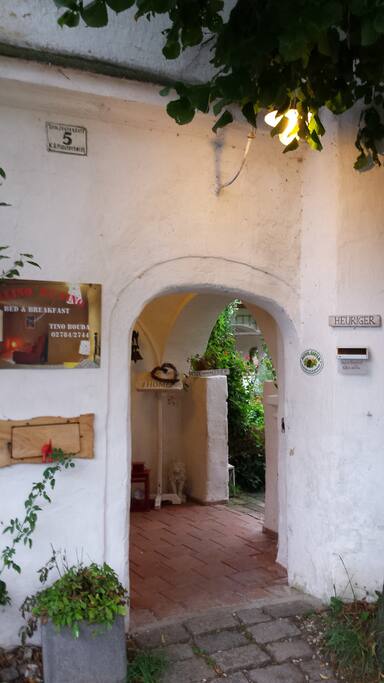 Entrance opened