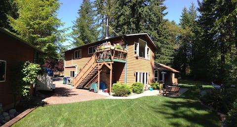 Comfortable, Peaceful, Surrounded by Nature