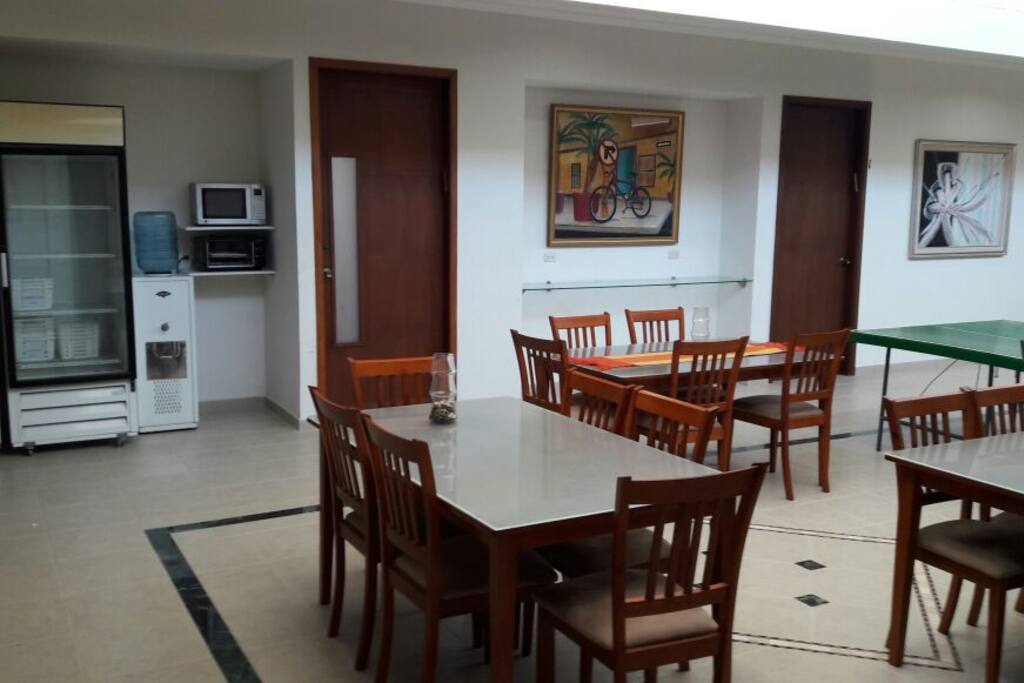 Common dinning area