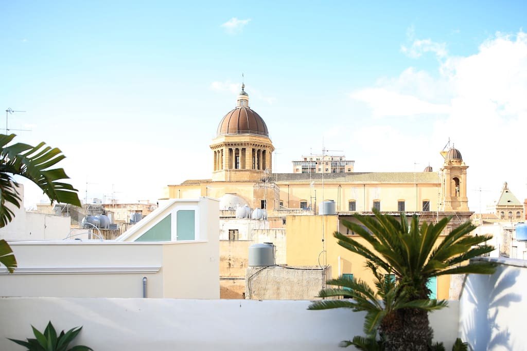 The Cathedral cupolas, bell towers and colourful rooftops can be admired from the roof terraces.