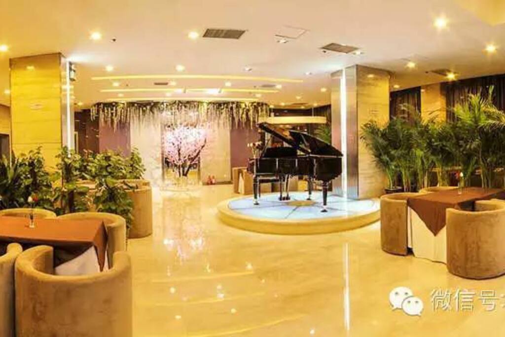 the lobby