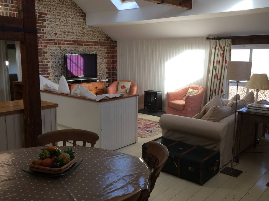 Dining and sitting areas