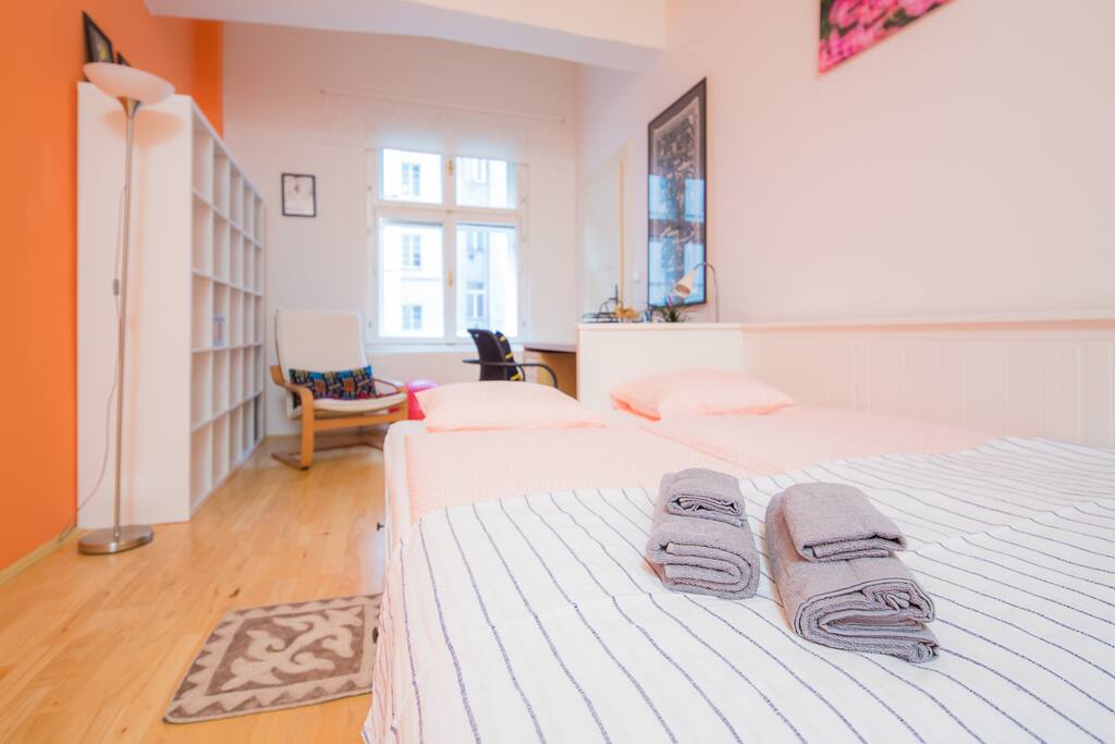 Bed for two guests