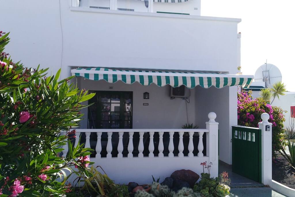 Big terrace.