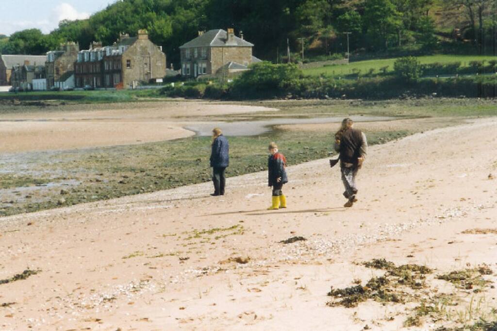 Long beautiful clean beach