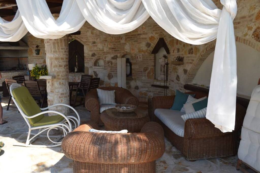 lounge in BBQ area