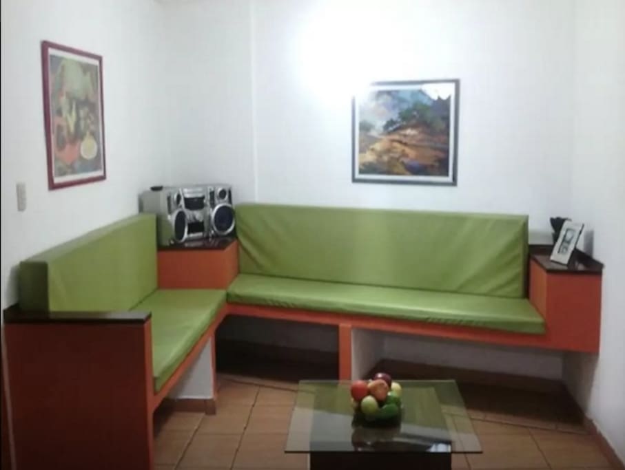 Sala del Dpto. en foto espontánea.
