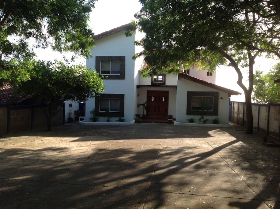 Exterior and parking