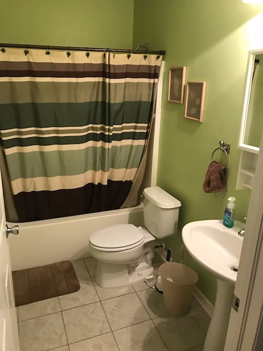 Private bath fully stocked