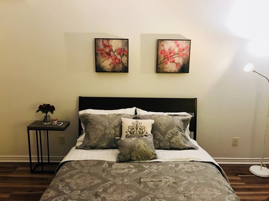 Night time Bedroom queen size