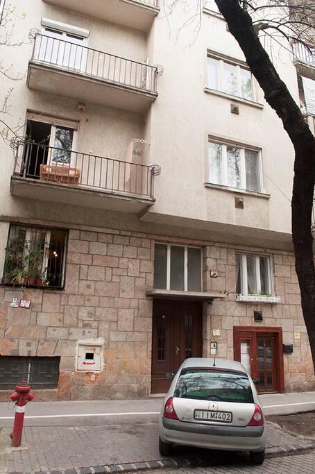 The house, the right window is mine