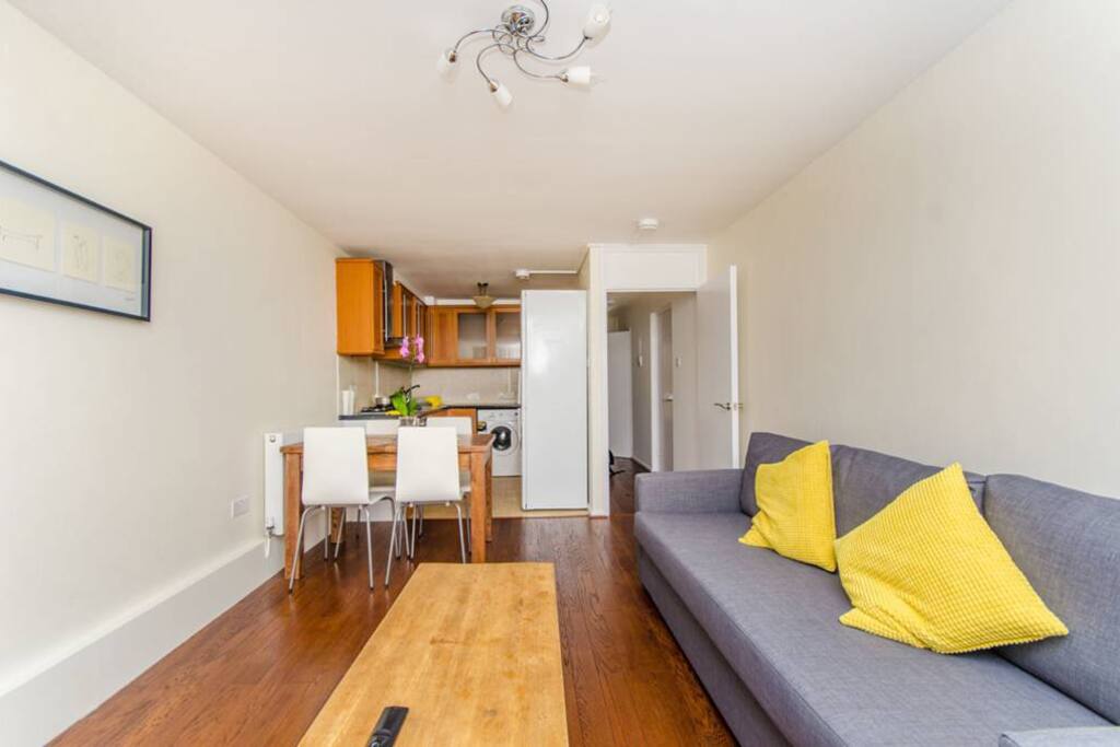 Open plan kitchen