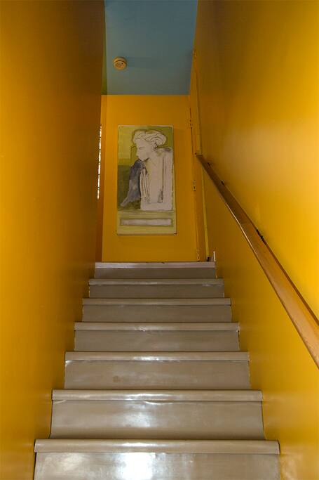 Entrée lumineuse.
Warming entrance