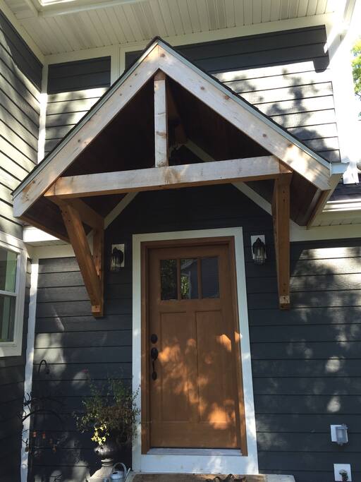Side entrance