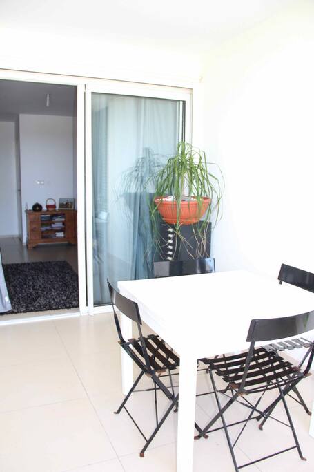 terrasse vue sur mer