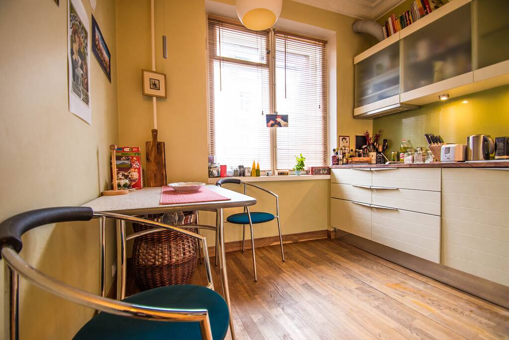 Fully equipped kitchen