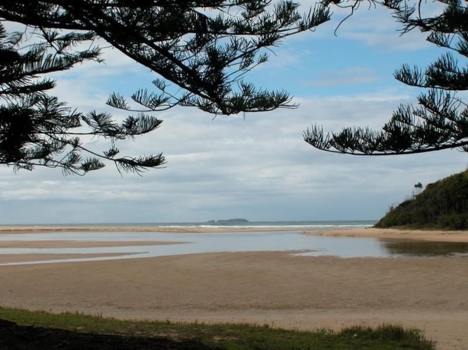 Relax and enjoy the view from the foreshore
