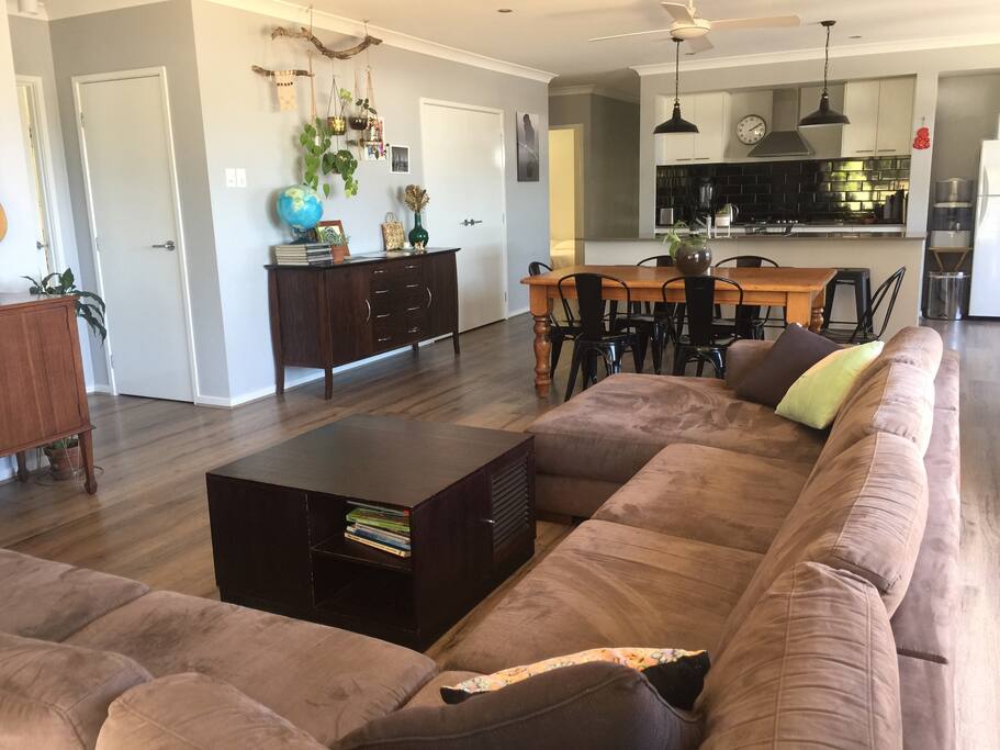 Open plan lounge
