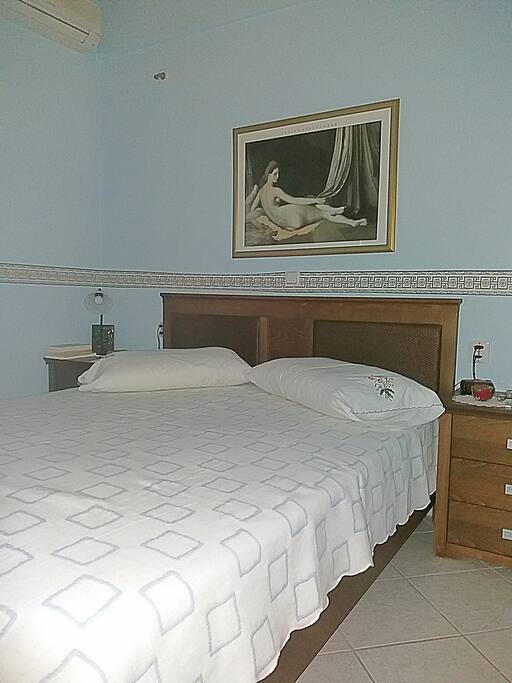 The MASTER BEDROOM.