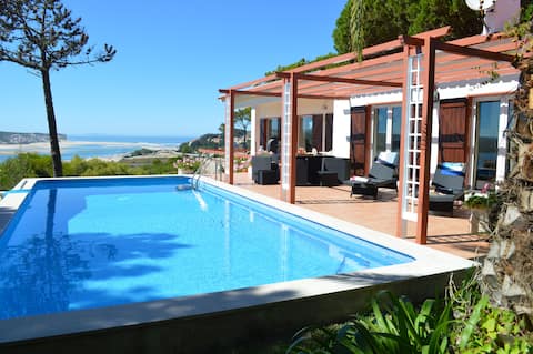 Stunning Atlantic private villa, pool & gardens