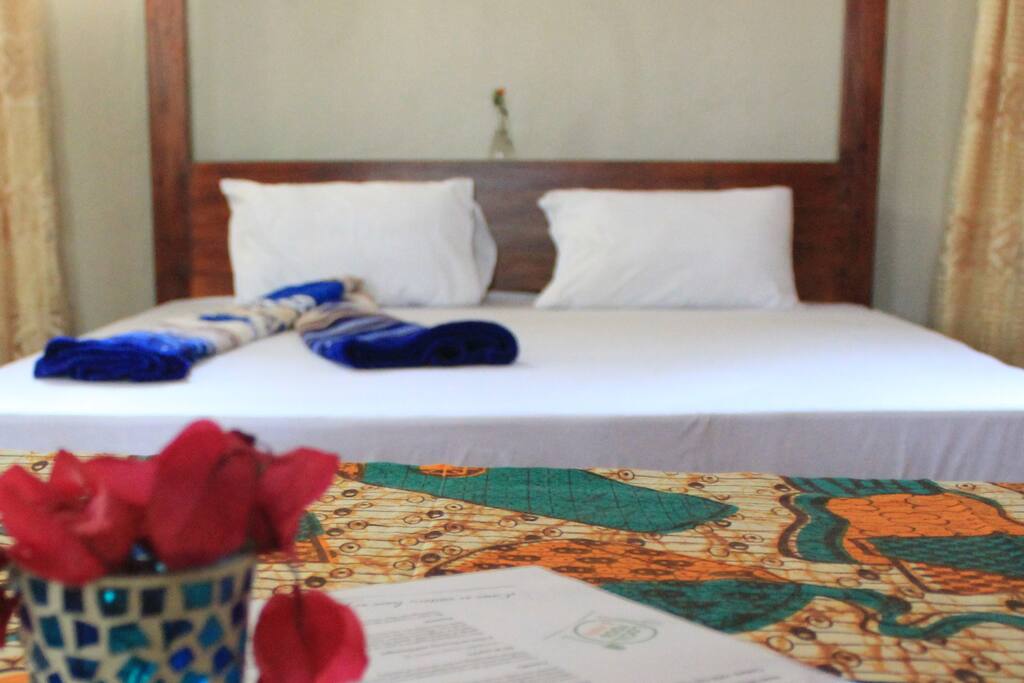 Our queen size bed...
