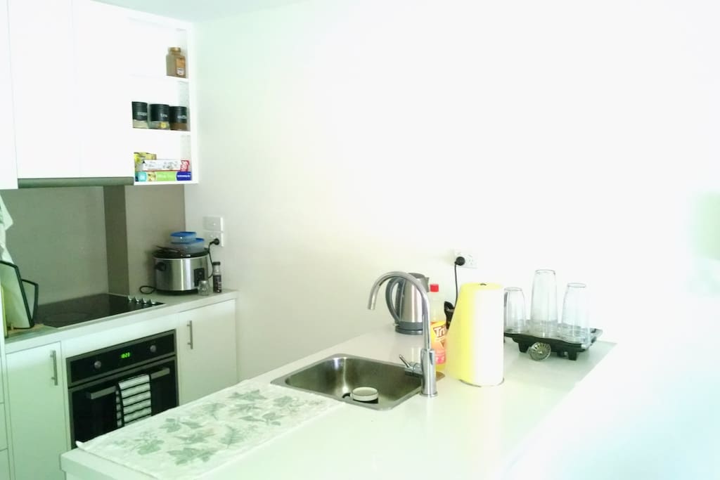 Modern Kitchen for your use. Just clean up after you use