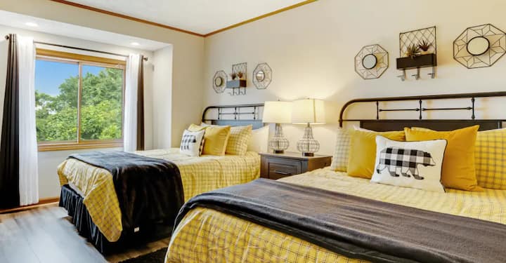 Dormitorio doble tamaño queen