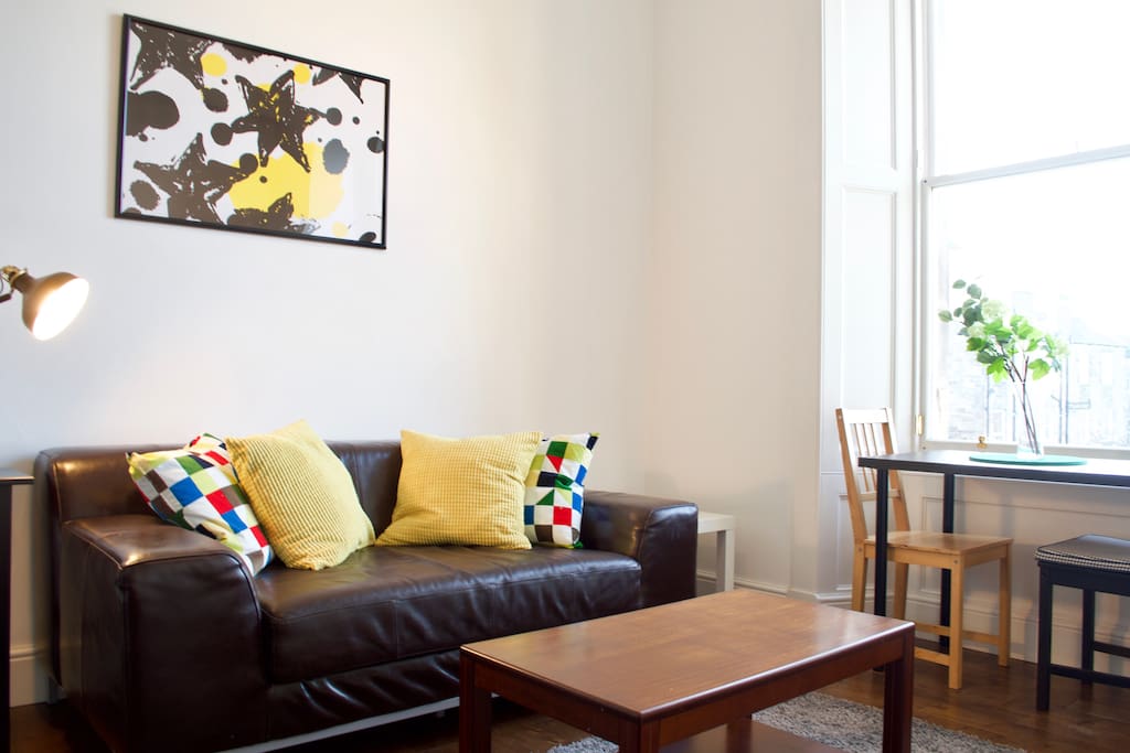 Comfy Seating and a Dining Table