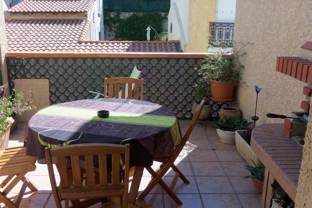 terrasse ombragée