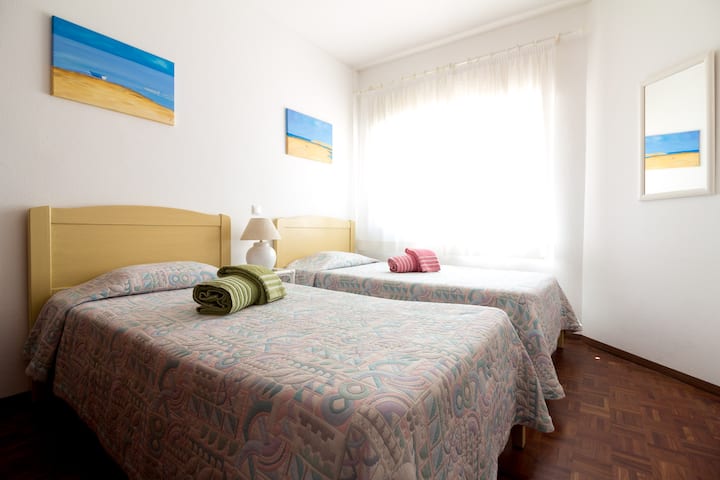 Chambre avec lits jumeaux (côté nord)