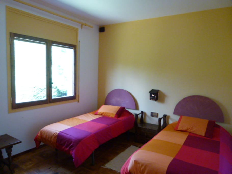 Habitación doble, con camas individuales